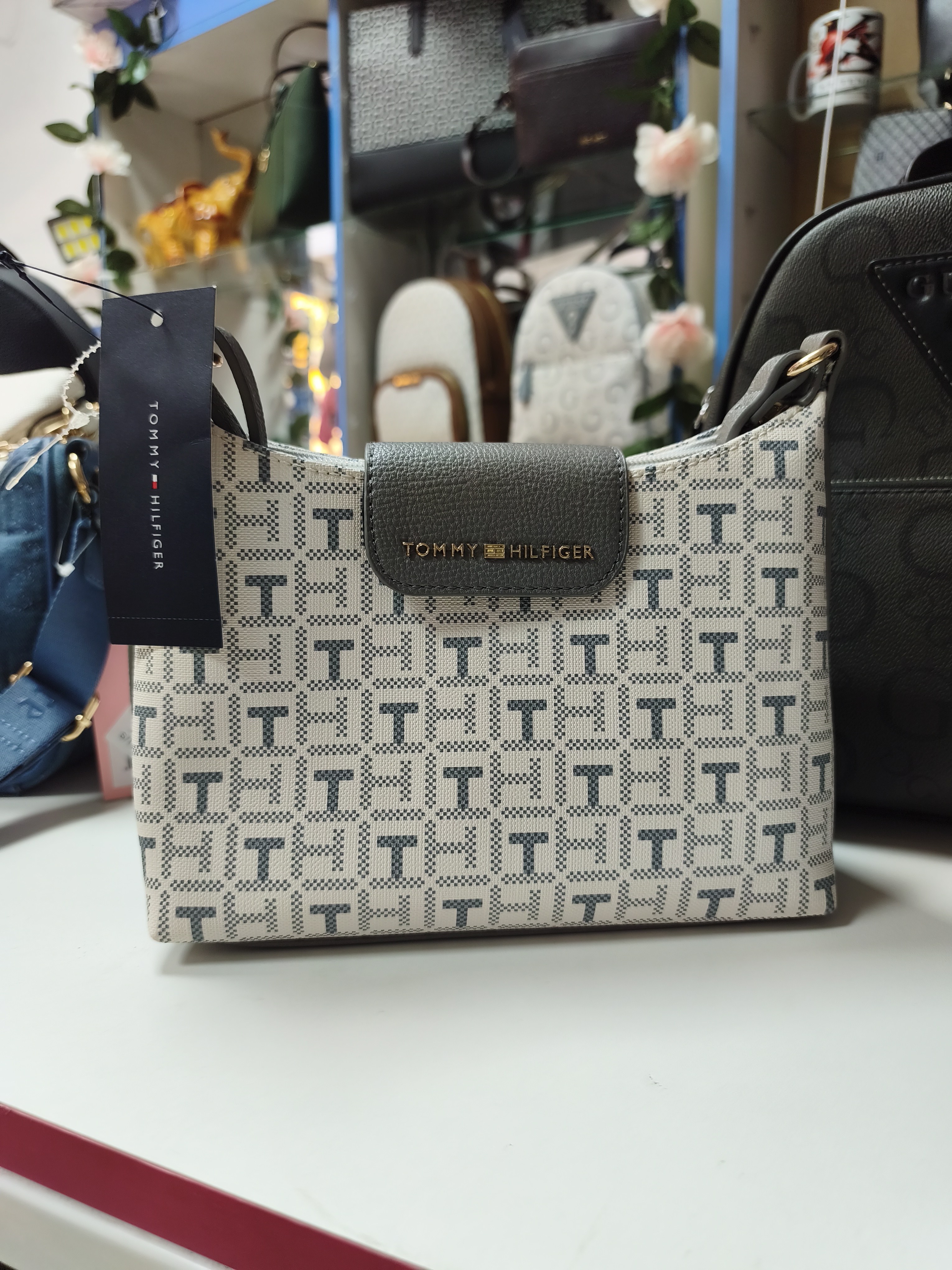 Morral TH - Monograma Plomo